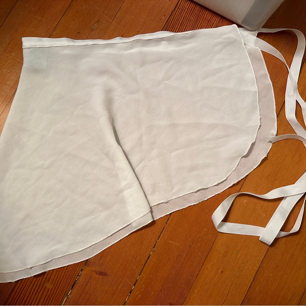 White Capezio Dance Skirt